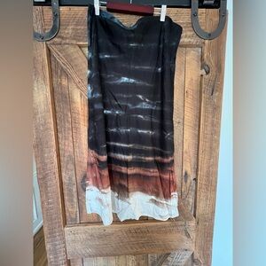 River + Sky Ariel Bias-cut skirt